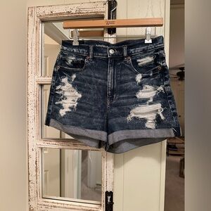 Ripped Jean Shorts